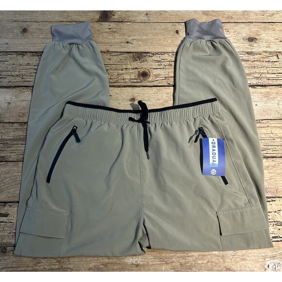 Gradual Men’s Size L Beige Outdoor Active Pants NWT - Picture 1 of 11